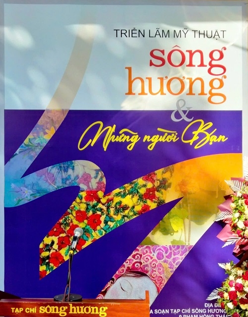 Khai mạc Triển lãm Mỹ thuật “Sông Hương và những người bạn”.